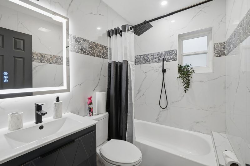 Renovated bathroom
